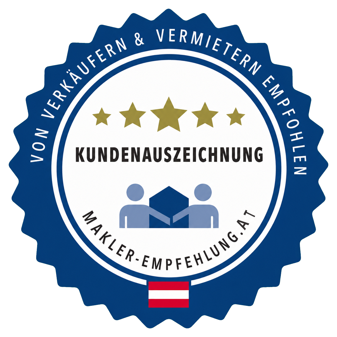 Von Verkäufern & Vermietern empfohlen