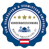 Von Verkäufern & Vermietern empfohlen