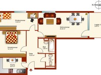 Wohnimmobilie Miete Etagenwohnung