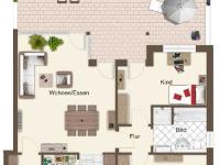Wohnimmobilie Kauf Penthousewohnung/Loft/Maisonette Sehr schöne Penthousewohnung in Weiden - Rehbühl, Fertigstellung 2015.